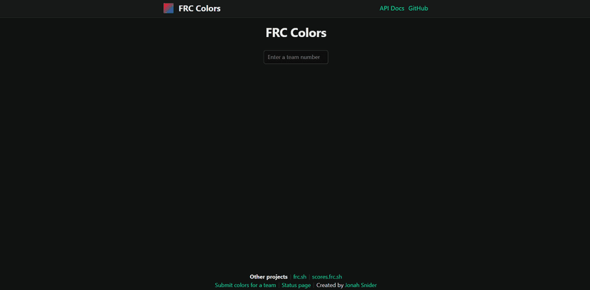 FRC Colors